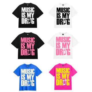 เสื้อยืด “ MUSIC IS MY DR¥G” limited edition unisex