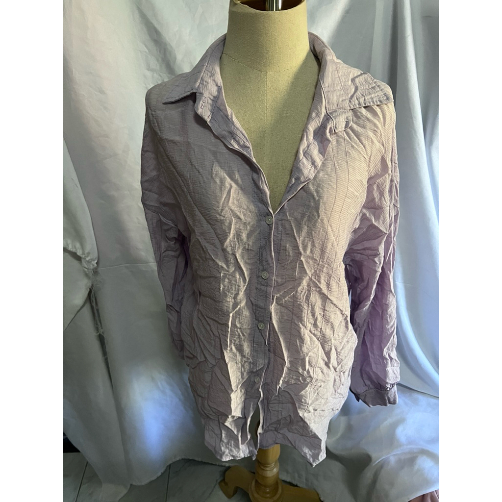 เสื้อเชิ้ตสีม่วงsiwashop