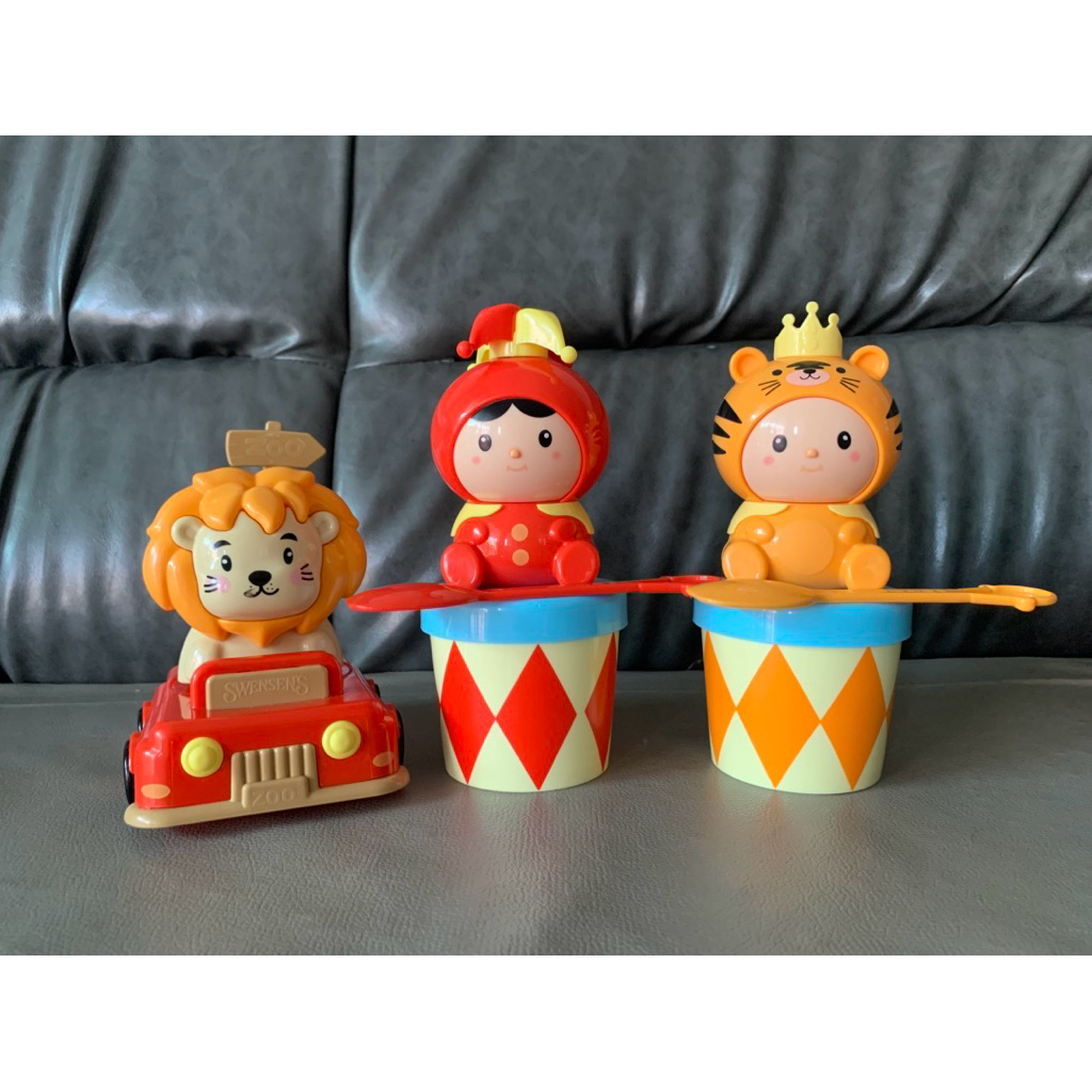 🦁🤡🐯🍨ถ้วยไอศกรีม Swensen’s (Magic Circus, Happy Safari)