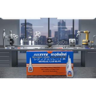 กาวร้อนซิลไทท์ 15 กรัม 50ขวด งานป้าย งานเฟอร์นิเจอร์ไม้เนื้อ…