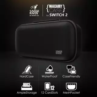 Savage Raven by Skull & Co. EDC Carrying Case for Nintendo Switch 2 (รุ่นปี 2025)