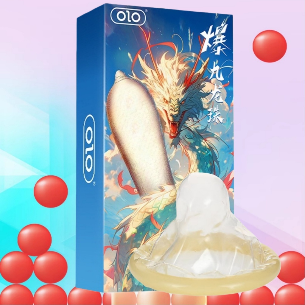 ถุงยางอนามัย OLO / ถุงยางอนามัย / ขนาด 52（condom-Size 52）1 กล่อง（1+1）