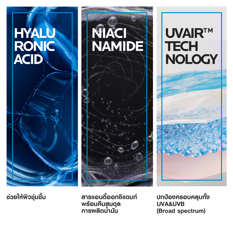 ลา โรช-โพเซย์ La Roche-Posay ANTHELIOS UVAIR SERUM SUNSCREEN กันแดดเนื้อเซรั่ม 50ml. - 1