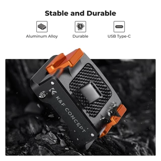 K&F CONCEPT Expansion Adapter with Charging Port Adapter Base ตัวแปลง ต่อกล้อง DJI Osmo Pocket3/4