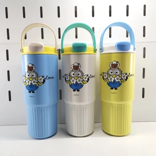 Super Lock มินเนี่ยนแก้วเก็บความเย็นสแตนเลส 304 ขนาด750 มล.