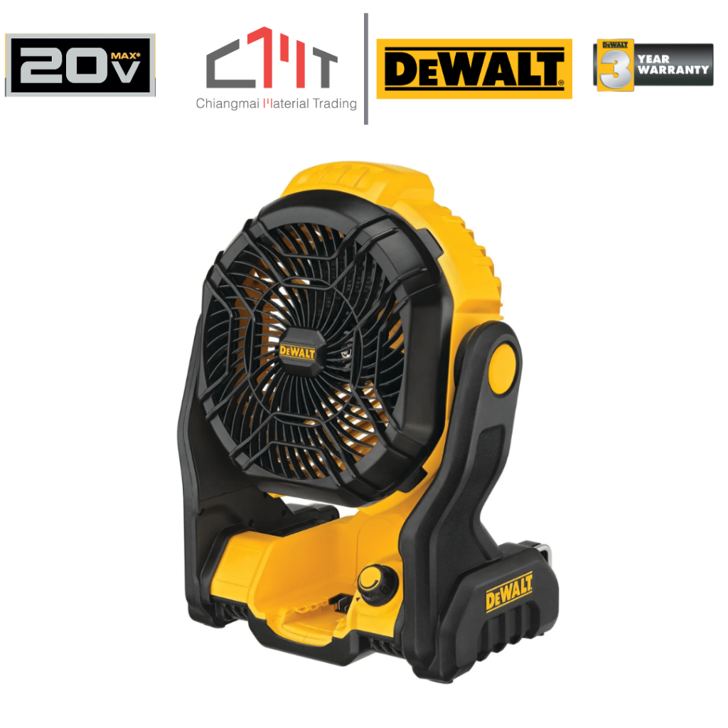 DEWALT พัดลมไร้สาย 20V (เครื่องเปล่า) No.DCE512N