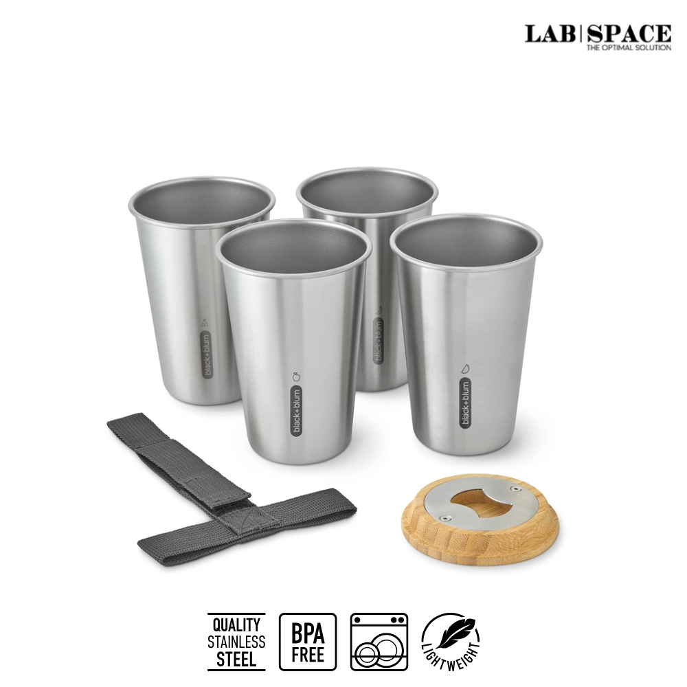 Black+Blum Stainless Steel Cup Set