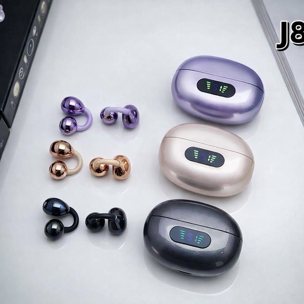 หูฟังไร้สาย J86  Earbuds Bluetooth 5.3 พิเศษพร้อมจอแสดงผล LED รองรับมือถือทุกระบบ
