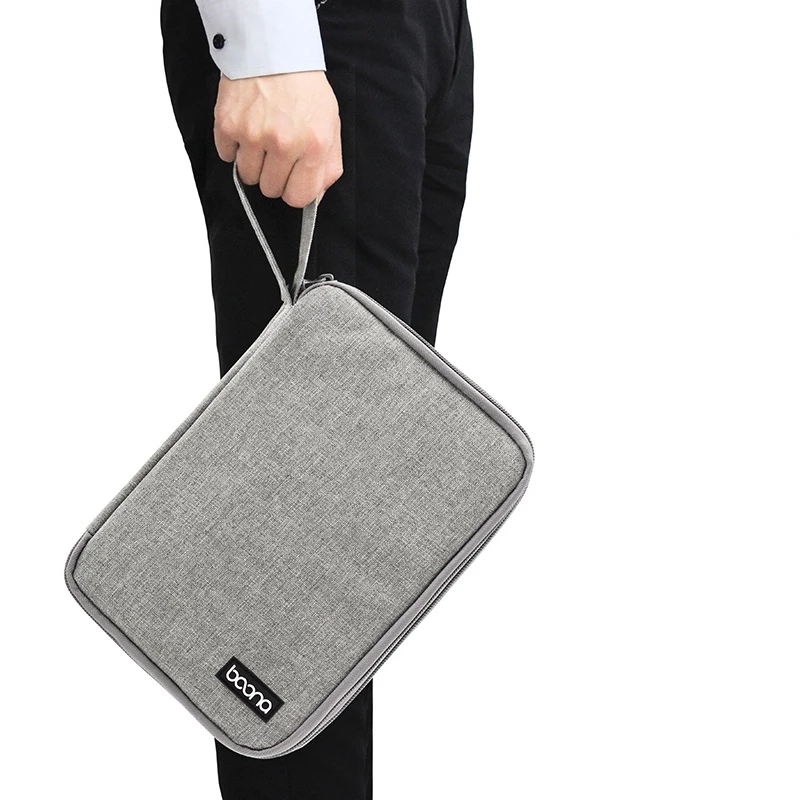 KRIS กระเป๋าจัดระเบียบสายไฟ สายชาร์จ สายเคเบิล อุปกรณ์ไอที Travel IT Gadget Organizer รุ่น BN-D006 thumbnail 10