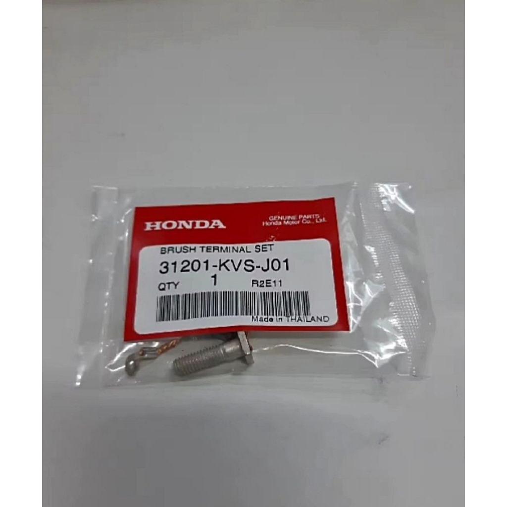ชุดแปรงถ่านสตาร์ท HONDA WAVE125S,R,XWAVE125 i ปี2012-21/MSX125/DREAM125/CBR150 i ปี2011-14 แท้เบิกศู