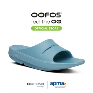 OOFOS OOahh Ocean Blue รองเท้าเพื่อการฟื้นฟู