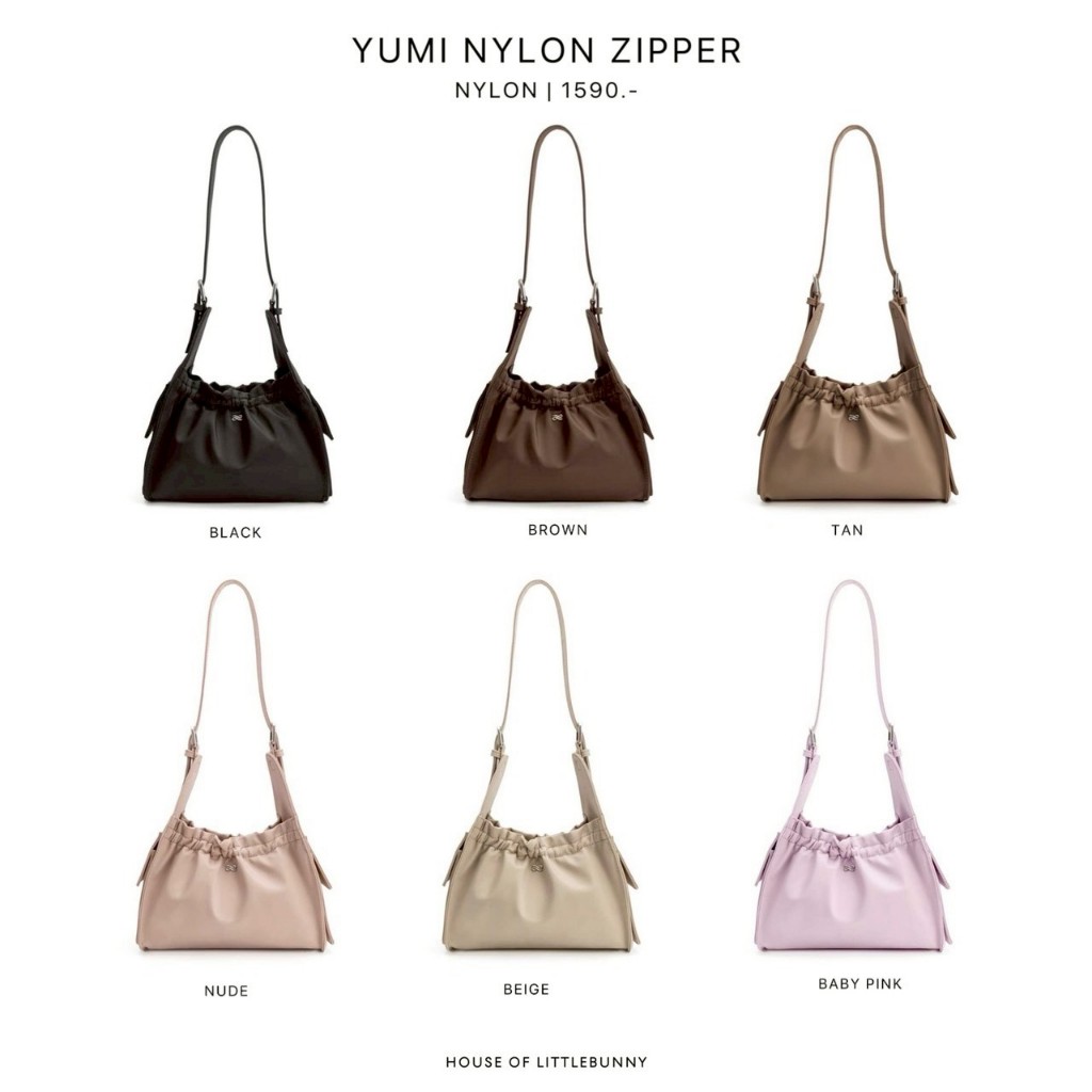 LITTLEBUNNY official  Yumi nylon zipper