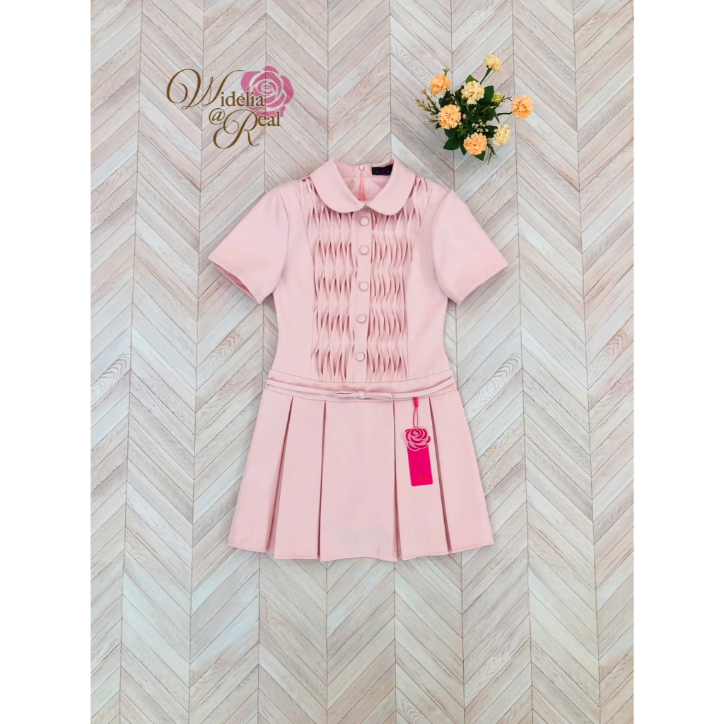 เช็คสินค้าก่อนสั่งซื้อWidelia@Realเดรสแขนสั้น