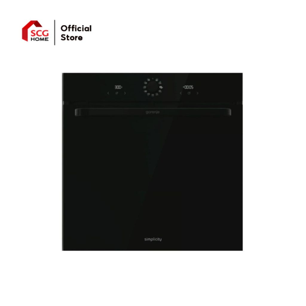 Gorenje เตาอบ Built-in single oven, 60cm, Touch screen, 77L รุ่น BOS6737SYB
