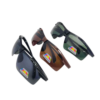 แว่นกันแดด สปอร์ตSport เลนส์โพลาร์ไรซ์(Polarized Lens)แท้ กันUV400 ตัดแสง ใส่ตกปลา ขับรถ กลางแจ้ง