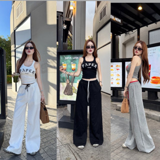 paperstone PN ชุดเซทเท่ห์ๆ เซต 2 ชิ้น (เสื้อกล้าม + กางเกงขา…