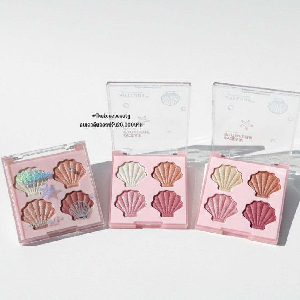 ส่งฟรี/แท้ ไฮไลท์ ไฮไลท์​หน้าเงา Anylady Highlight 4 สี เนื้อชิมเมอร์​ หน้าฉ่ำวาว หน้าพุ่ง​ กันน้ำ ต