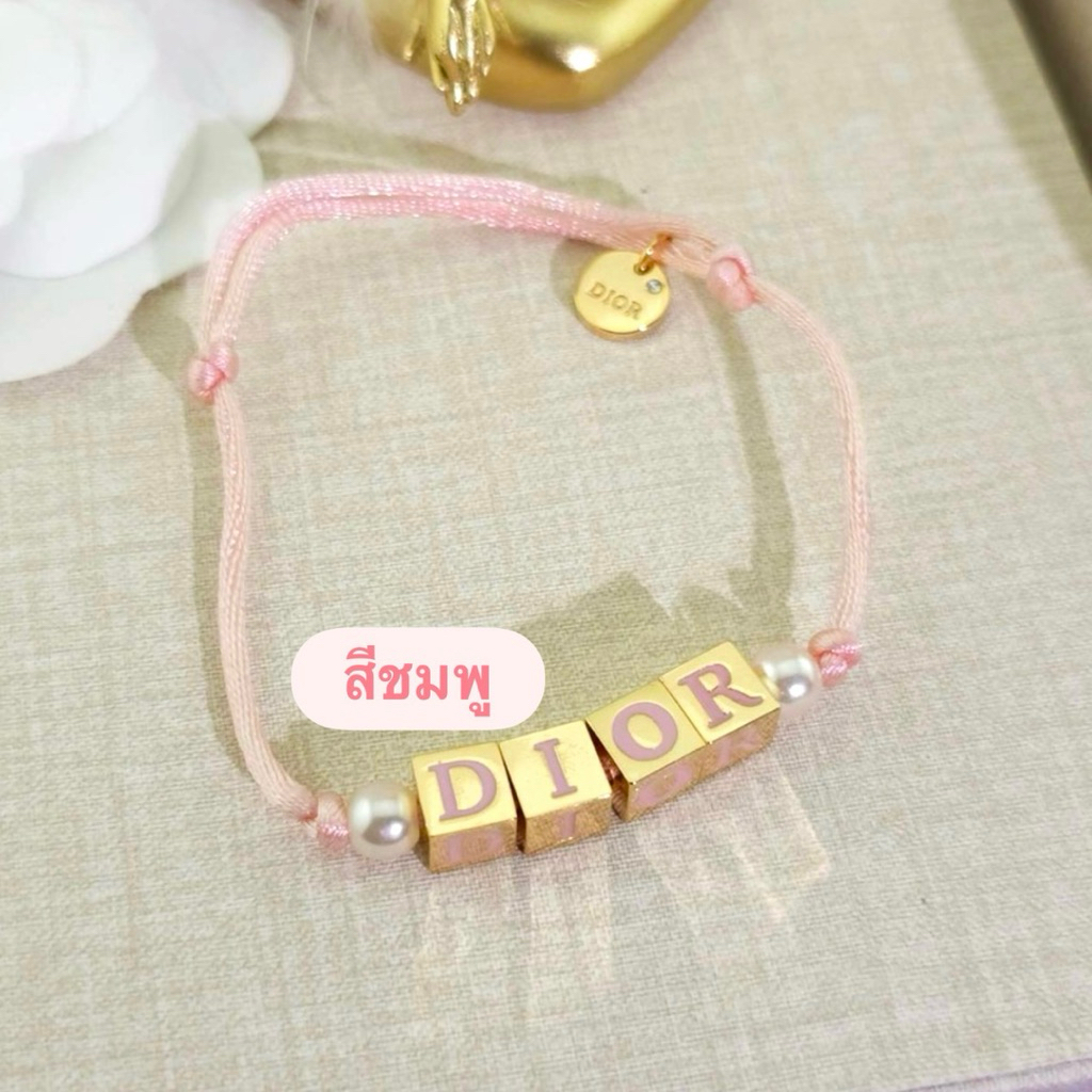 สร้อยข้อมือ สร้อยคอ💖 ALPHABET DI BRACELET