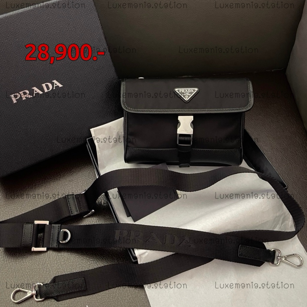 🇹🇭👜[พร้อมส่ง]: New!! Prada Crossbody 2ZH108 สายใหม่ ‼️ก่อนกดสั่งรบกวนทักมาเช็คสต๊อคก่อนนะคะ‼️