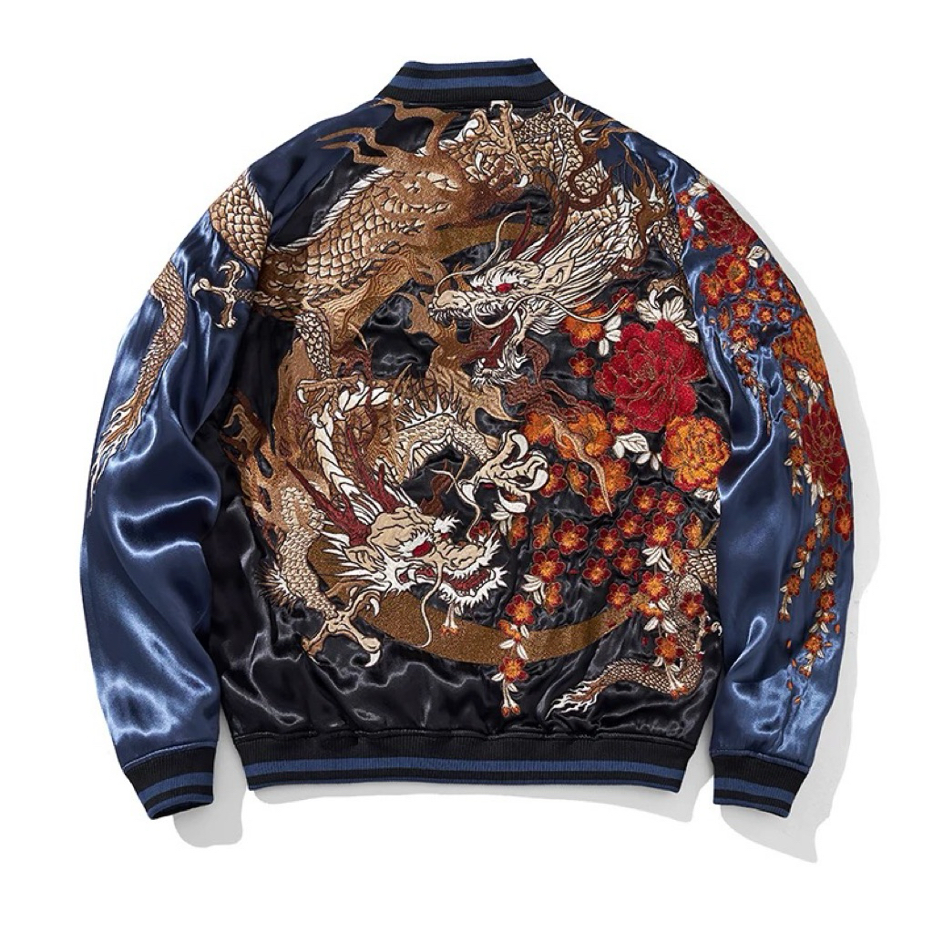 sukajan jacket เสื้อปักลายญี่ปุ่น เสื้อซูกะจัน เสื้อปักลายมังกร