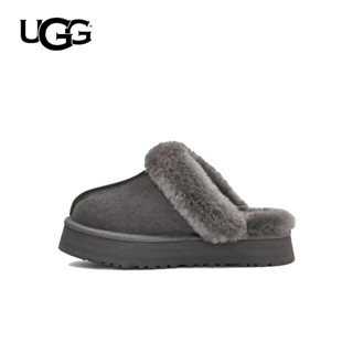 UGG🇭🇰 Disquette Snow slippers รองเท้าแตะขนแกะพื้นหนา