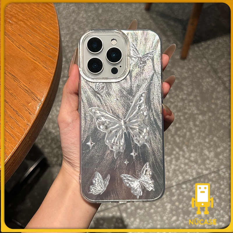 💖เคสApple ที่รองรับ เคส เคส iPhone 16 PRO MAX iPhone 15 PRO MAX 14 PRO MAX 13 PRO MAX เชลล์ขนนก