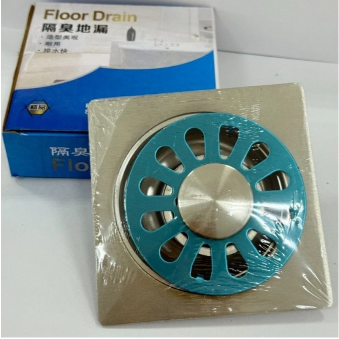 COD ฝาปิดท่อ สเตนเลส 304 ติดตั้งง่าย ตะแกรงกันกลิ่น ฝาปิดท่อน้ำทิ้ง floor drain ตัวกรองท่อระบายน้ํา ฝาปิดรูระบายน้ำ