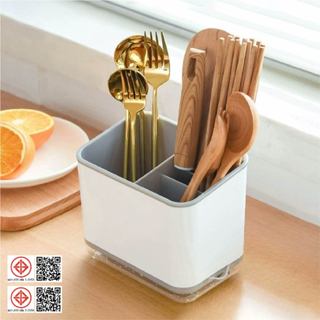 ที่ใส่ช้อน ที่ใส่ตะเกียบ ที่ใส่ช้อนส้อม ชั้นวางท่อระบายน้ำ ช…