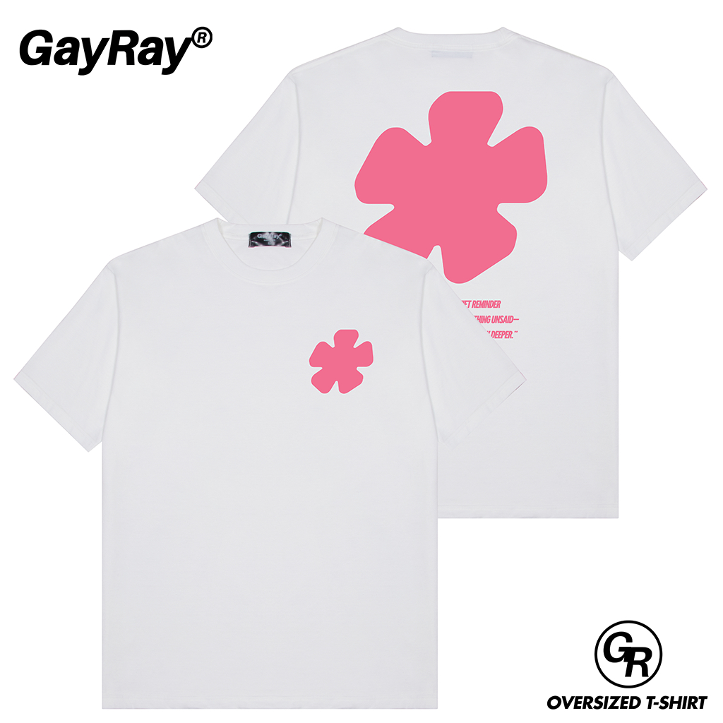 GayRay ⎰asterisk pastel ⎱  เสื้อยืดโอเวอร์ไซส์ Cotton 100% นุ่่ม ใส่สบาย