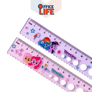 IIgen (อิเจน) ไม้บรรทัด ลายลิขสิทธิ์แท้ My Little Pony ขนาด 20 ซม. รุ่น YZ3559 / ขนาด 30 ซม. รุ่น YZ3553 ( 1 ชิ้น )