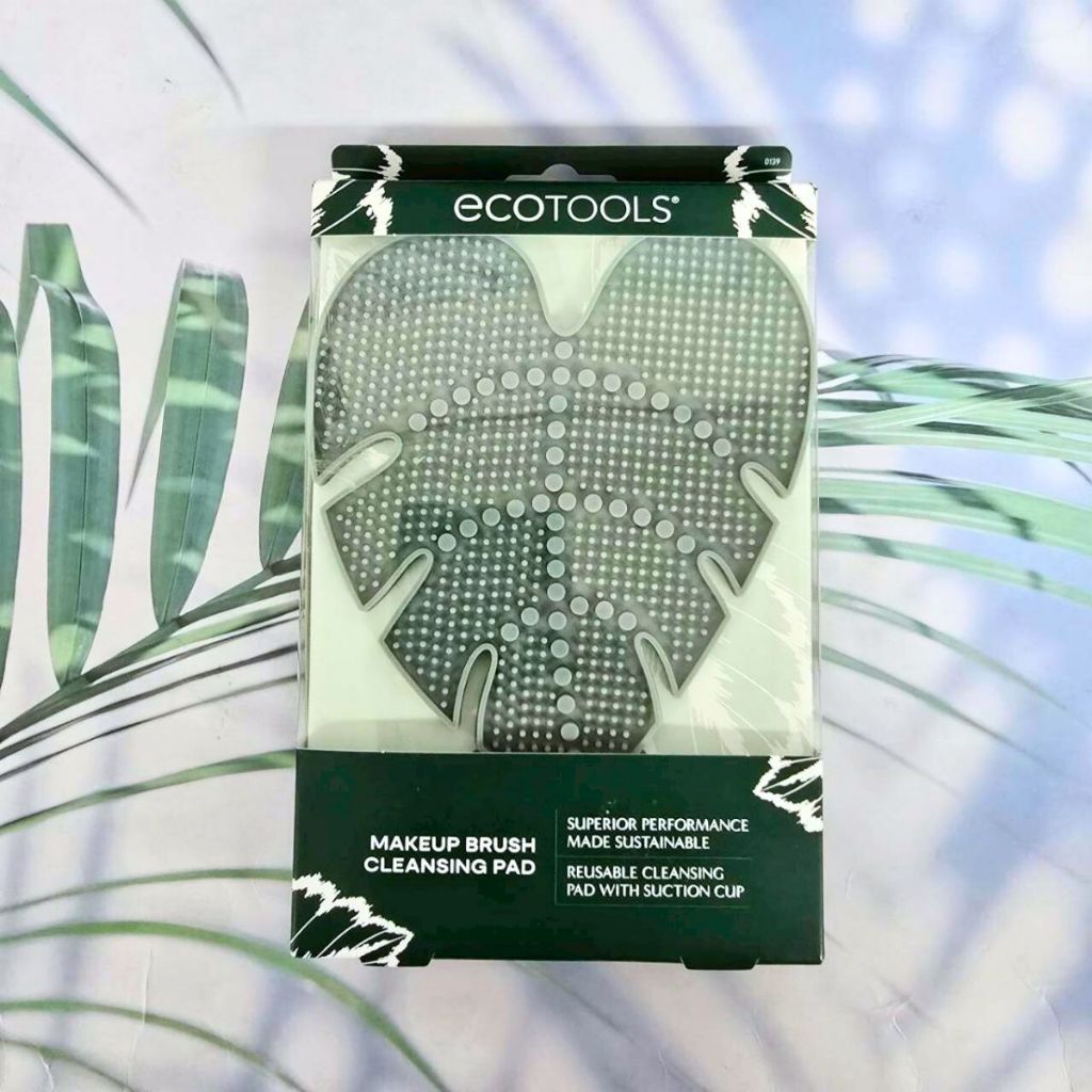 (EcoTools®) Makeup Brush Cleansing Pad 1 Count แผ่นทำความสะอาดแปรงแต่งหน้า