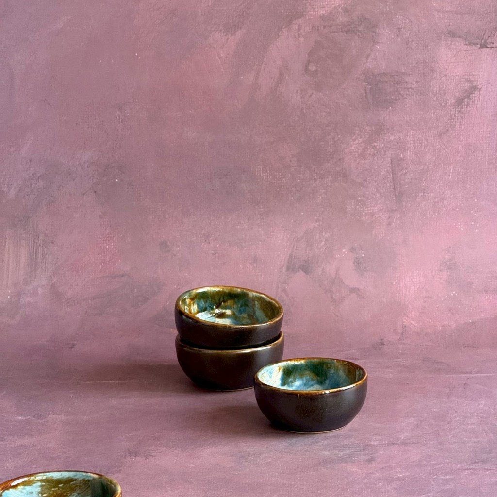 ถ้วยน้ำจิ้ม ถ้วยเซรามิค ขนาด 2.8 นิ้ว Sauce Bowl Ceramic - AT1CERAMIC