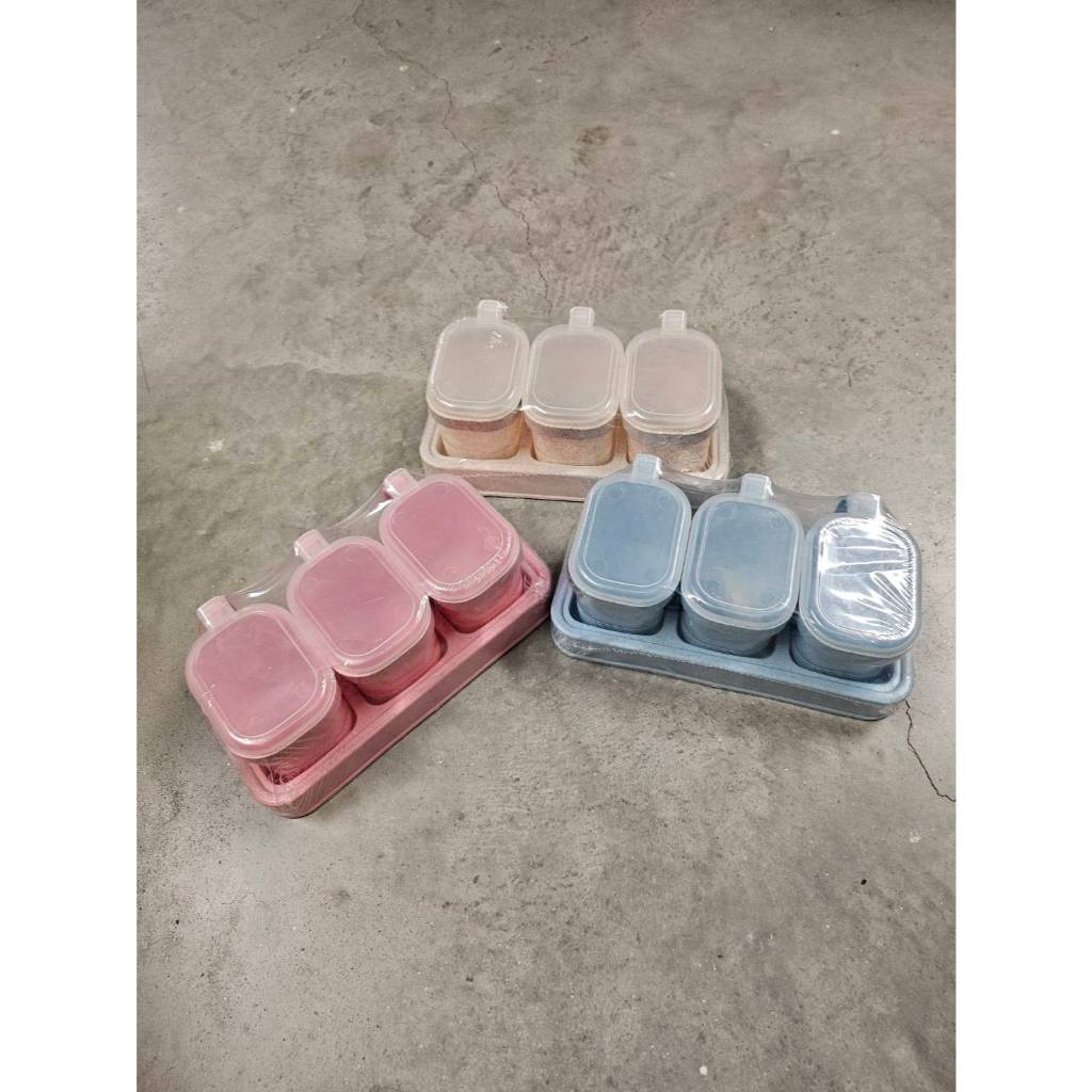 ที่ใส่เครื่องปรุงพลาสติก 1x3