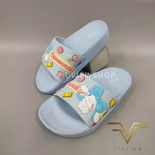VIDVIEW มีส่งด่วน รองเท้าแตะเด็ก Adda 82149 สำหรับเด็กหญิง Cinnamoroll ไซส์ 28-35 แบบสวม
