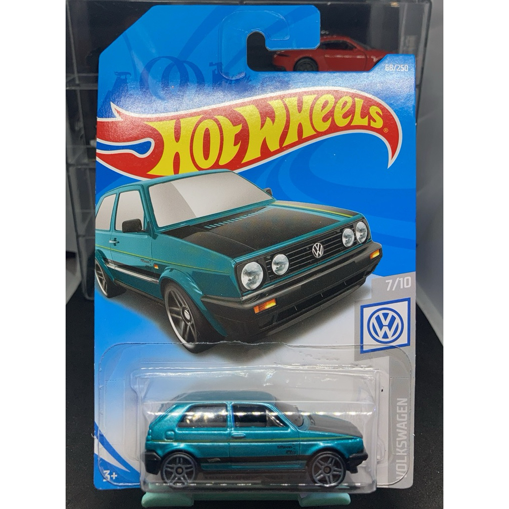 รถเหล็ก HotWheels VOLKSWAGEN GOLF MK2  3+