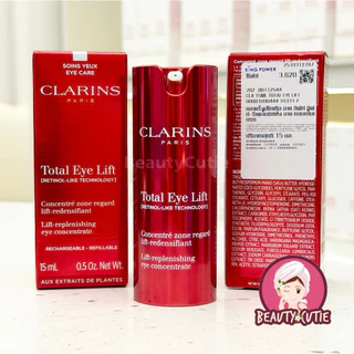 🌟สูตรใหม่‼️Clarins Total Eye Lift 15 ml. Exp.2029🌟ป้ายห้าง/ ป้ายคิง แท้💯จากช็อป