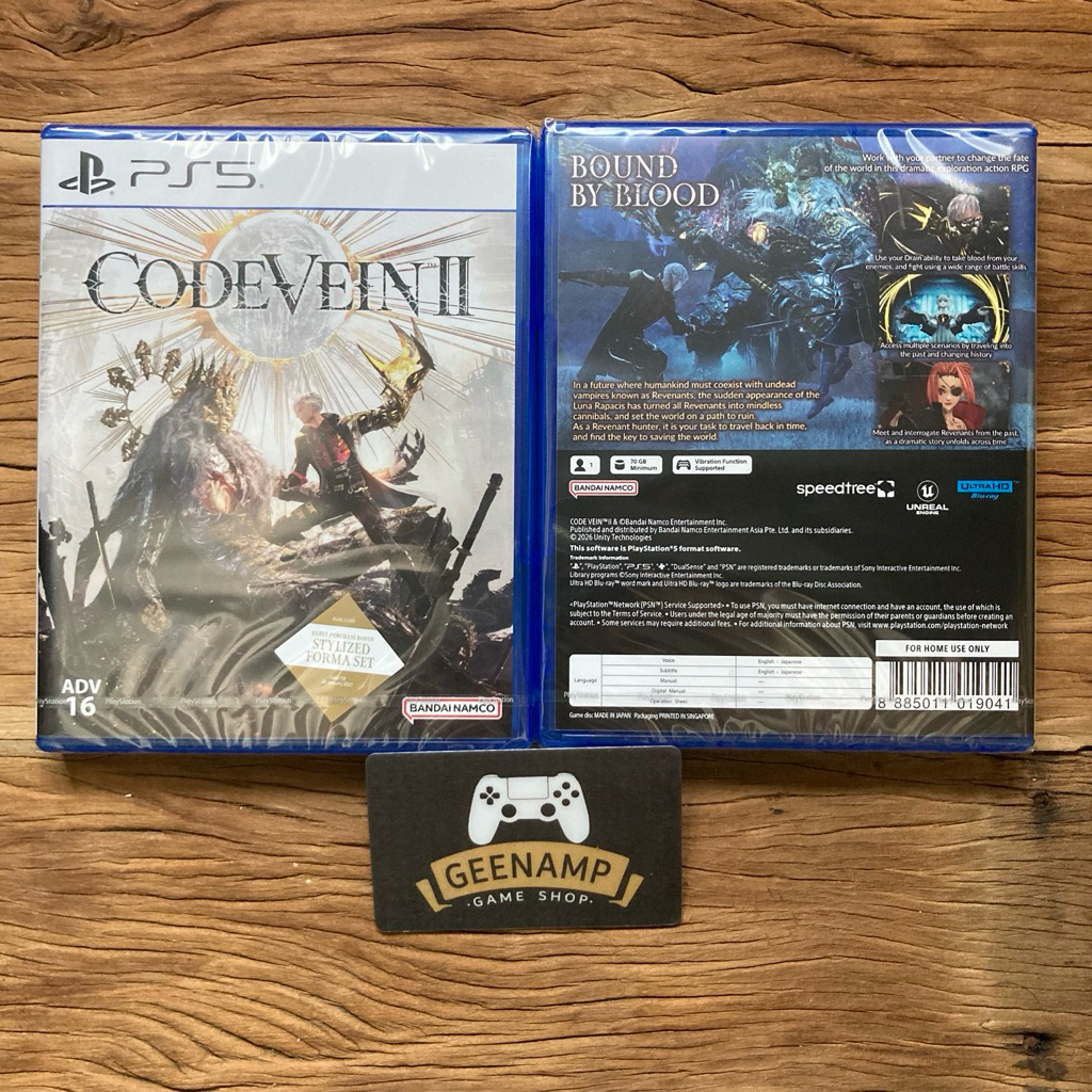 PS5 มือ1 Code Vein II (R3/ASIA)(EN) รูปที่ 2