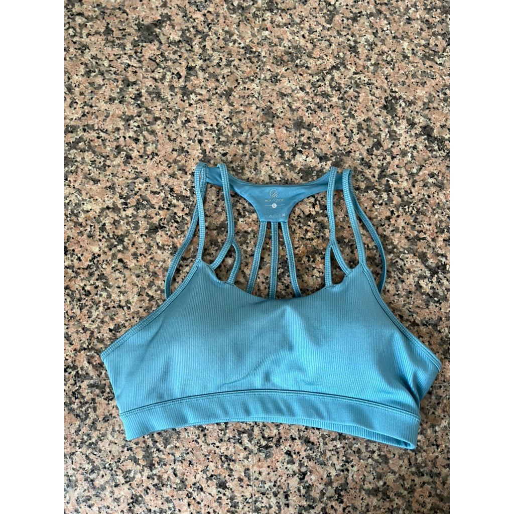 sports bra สีฟ้า L แท้💯