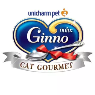 *ยกโหล 12ซองx 60g.* Ginno cat grourmet อาหารเปียกแมว