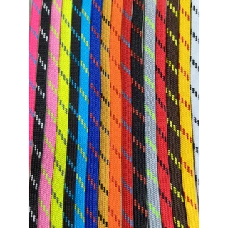 เชือกผูกรองเท้า34สีจุกๆขนาด5-6MMยาว115-125CM