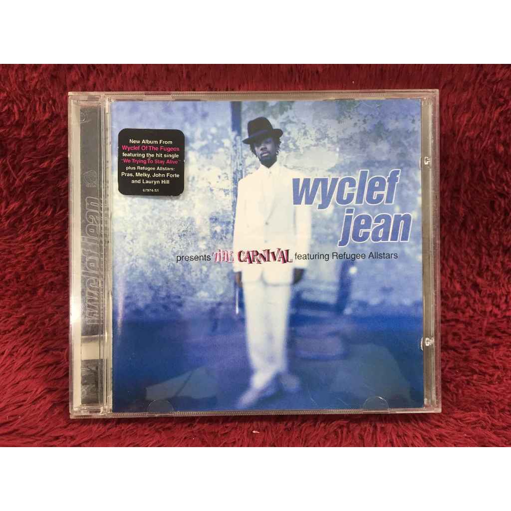 CD Wyclef Jean Featuring Refugee Allstars – The Carnival สภาพตามรูปปก AA252-73