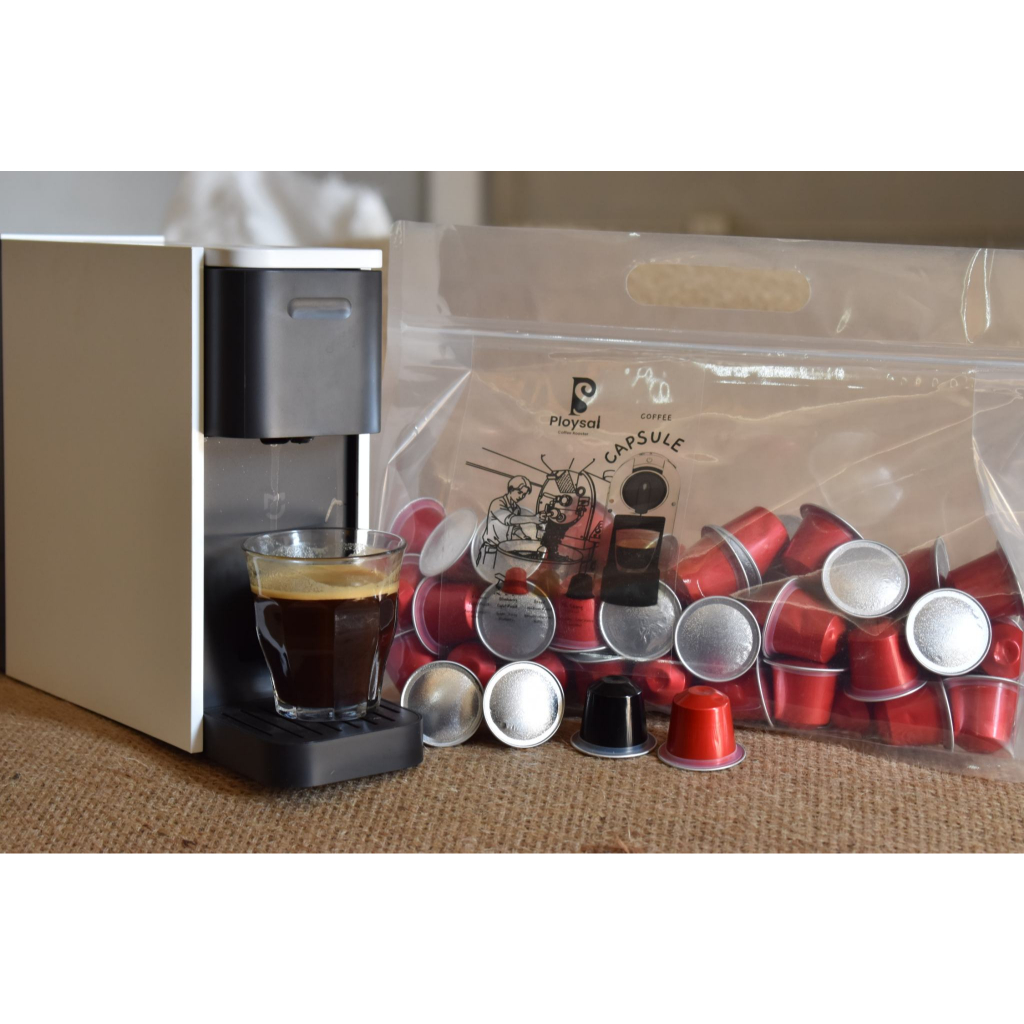 Piaysai กาแฟแคปชูน set40/60แคป