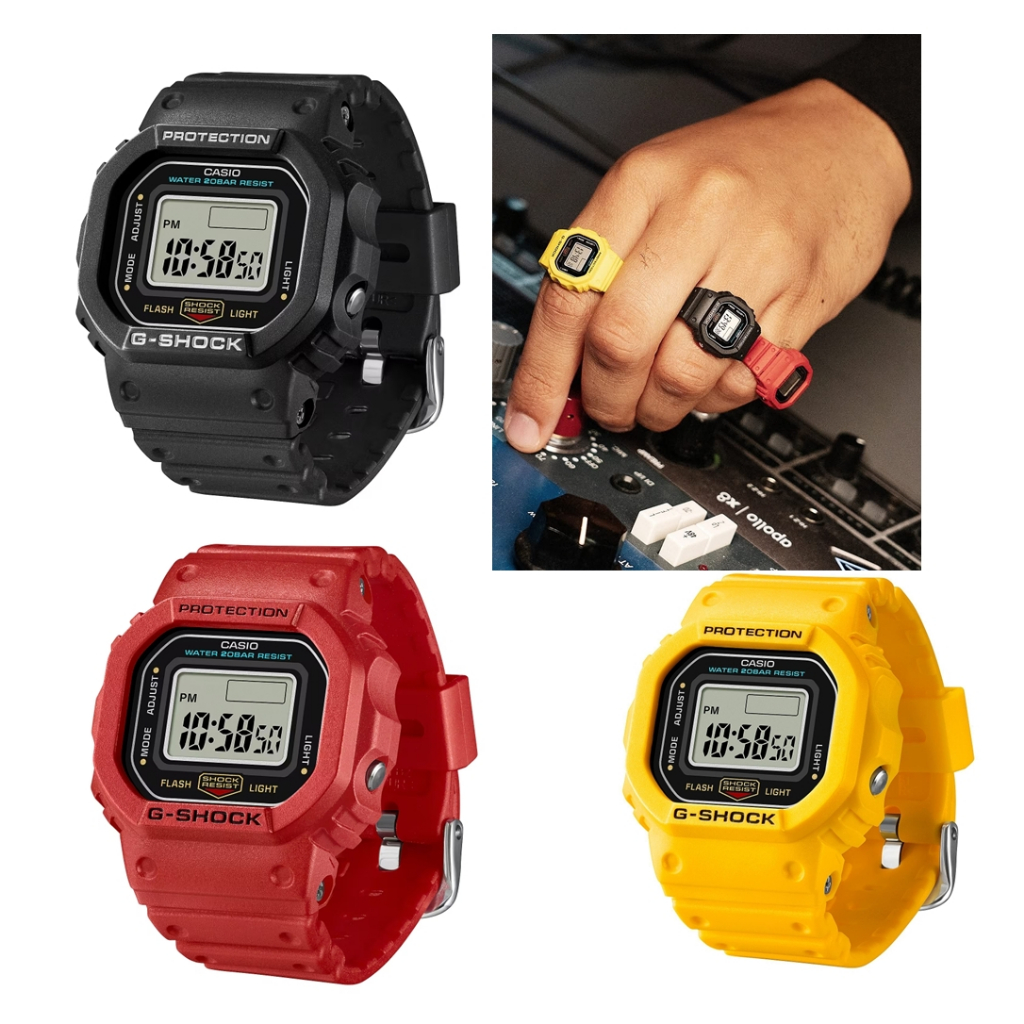 แหวน G-SHOCK nano ซีรีส์ 5600 DWN-5600  แท้ประกันศูนย์  Cmg  1  ปี