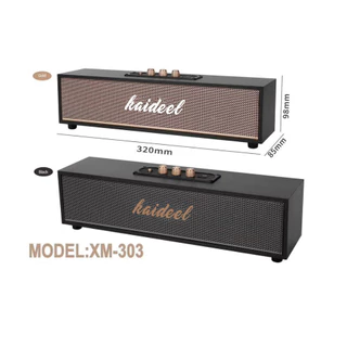 ลำโพงบลูทูธ XM-303 Mushell คุณภาพเสียง Hi-Fi ดีไซน์สวย เสียงดี เบสแน่น รองรับ TF/USB พร้อมส่ง