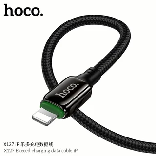 สายชาร์จไนลอนถัก สำหรับ USB-A/USB-C to Type-C/iOS ชาร์จเร็วสูงสุด 60W สายยาว 1 เมตร แข็งแรงทนทาน HOCO X127