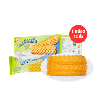 วาฟเฟิลสติ๊ก แบรนด์ Aone 1 ลัง (12 กล่อง / 144 ชิ้น) หอมกรุ่นจากเตา หวานกำลังดี ไม่เลี่ยนอร่อย