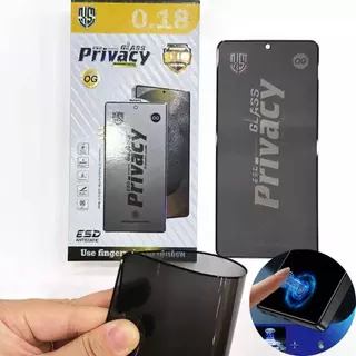 ฟิล์มกระจกกันมอง 0.18mm บาง สแกนนิ้วมือได้ Samsung S26 ULTRA S25UTLRA S24UTLRA S23 S22 S26PRO S23PLUS S24PLUS S25PLUS