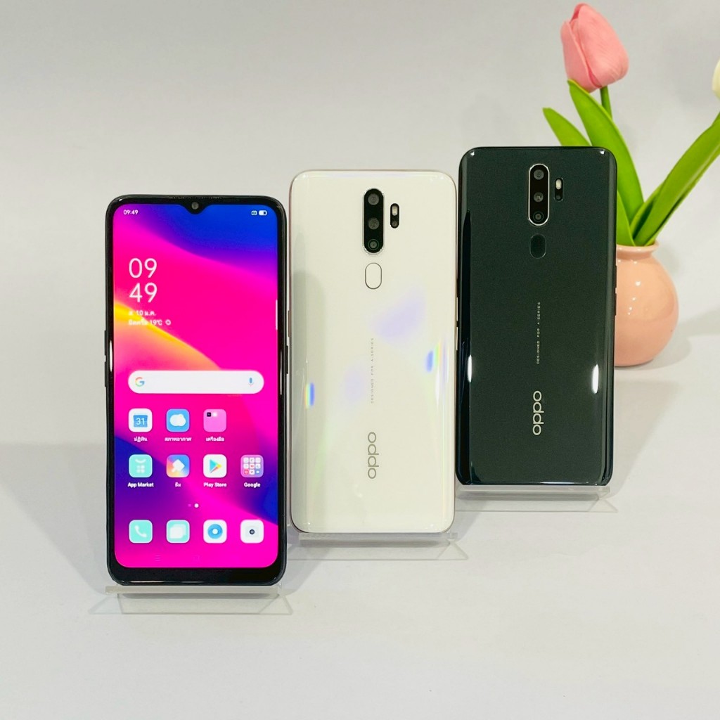 ออปโป้ A5 2020 มือถือมือสองพร้อมใช้งาน ขนาดหน้าจอ 6.5 นิ้ว แรม 3 รอม 64 แอนดรอยด์ 9.0 แบต 5000 มิลลิ