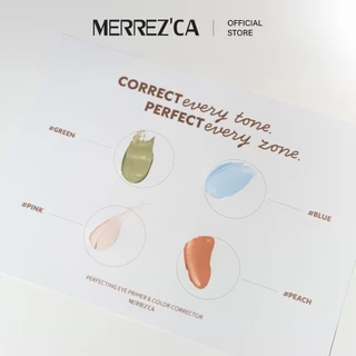 Merrezca Perfecting Eye Primer & Color Corrector คอเรคเตอร์สูตร Gel-to-Cream ปกปิดเนียนเป็นธรรมชาติ