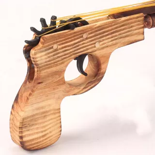 (AK13) พร้อมส่ง ปืนไม้ ปืนของเล่น ยิงหนังยางได้จริง ของเล่นเด็ก ขนาด 9 นิ้ว